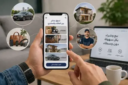 كيف تتيح منصة من المالك .كوم البيع والشراء مباشرة دون وسيط؟