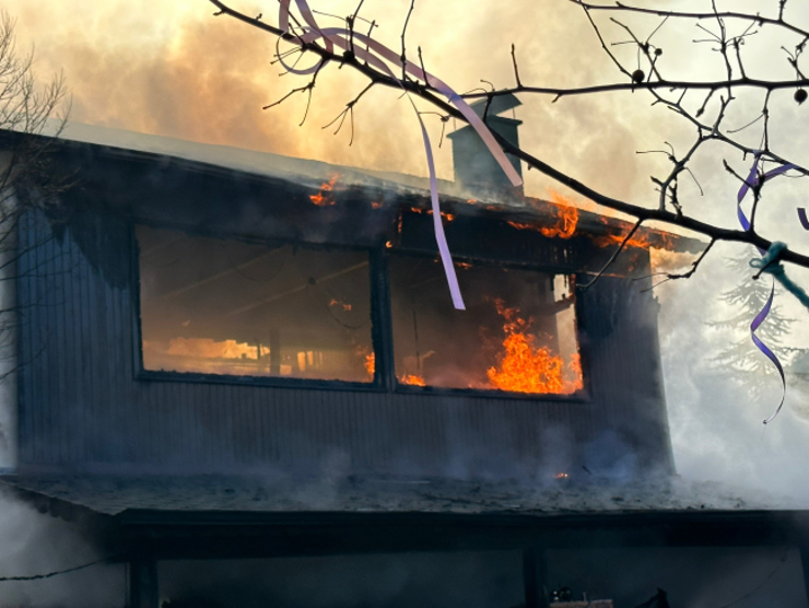 الوصف: حريق في مطعم من طابقين في أنقرة: قتيل واحد