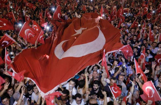 تركيا تحيي ذكرى الملحمة التي سطرها شعبها خلال محاولة الإنقلاب الفاشل