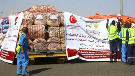 السودان ترسل 2000 خيمة لضحايا الزلزال في تركيا