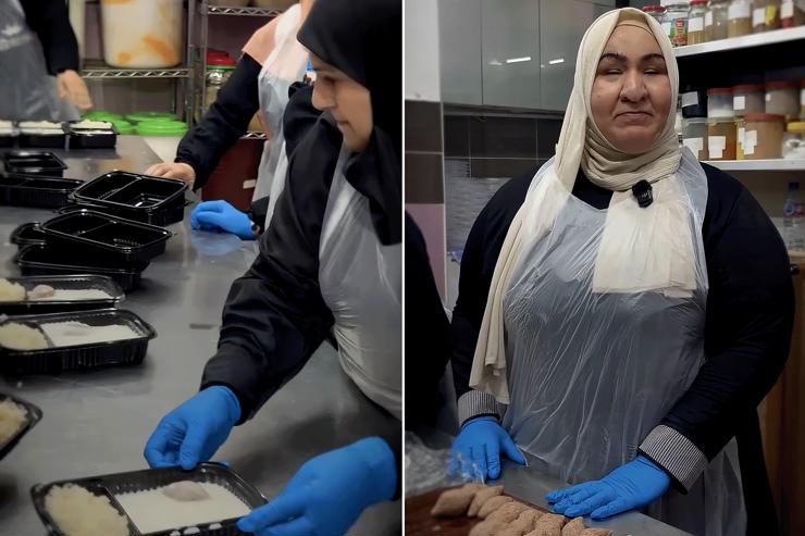 بينهن كفيفة: مطبخ مجتمعي في صيدا يجمع نازحات الجنوب اللبناني لإطعام المتضررين من القصف