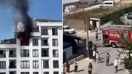 إسطنبول.. إخلاء ساكني مبنًى من 6 طوابق إثر اندلاع حريقٍ في بيوك تشكمجة
