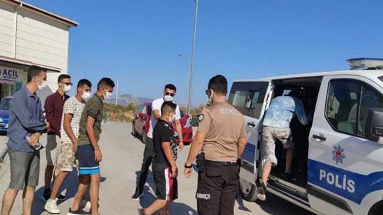 تركيا ..ضبط 9 مهاجرين غير شرعيين في كيركلاريلي