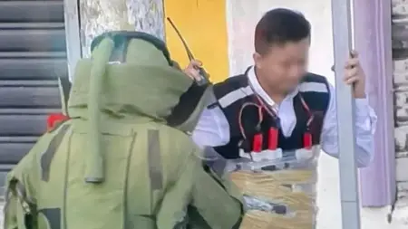 الإكوادور: الشرطة تنجح في إنقاذ حارس أمن من قنبلة مثبتة حول خصره