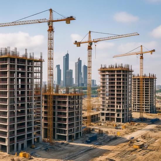 تركيا ممثلة بشركة واحدة فقط ضمن قائمة أقوى 50 شركة بناء في العالم