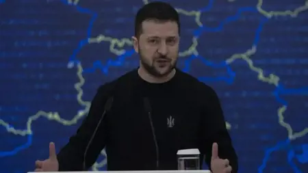 الرئيس الأوكراني فولوديمير زيلينسكي يزور ألمانيا