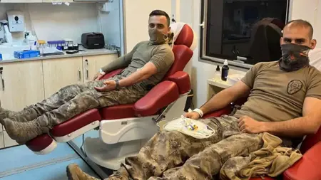 تركيا.. شرطة العمليات الخاصة تطلق حملة تبرع بالدم