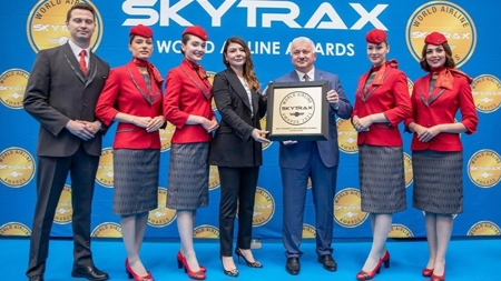  الخطوط التركية تحصل على لقب أفضل شركة طيران في أوروبا للمرة الثامنة