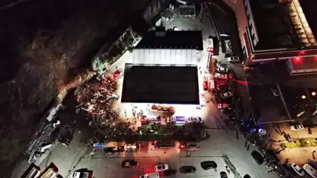 مأساة تدمي القلوب في سامسون ..عائلة كاملة تحت الأنقاض