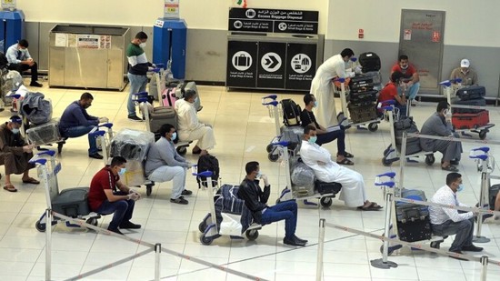تعطل نظام العمل الآلي في مطار الكويت الدولي