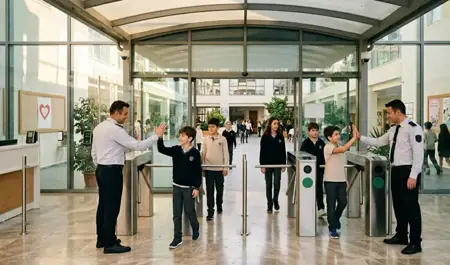 حماية المدارس.. نظام أمني متعدد الطبقات يبدأ