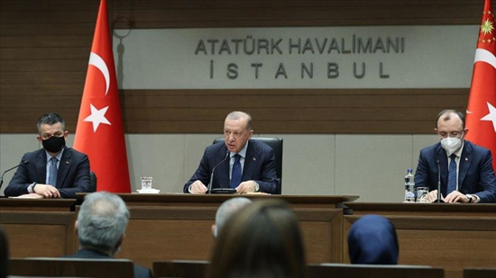 أردوغان : أنقرة تعمل على تطوير علاقاتها مع كافة دول الخليج العربي