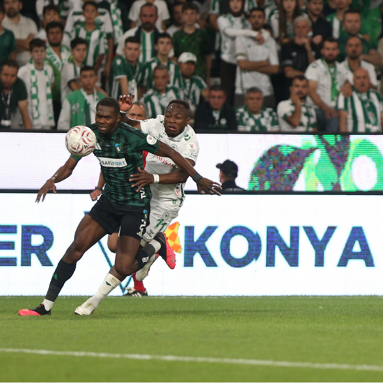 كوجالي سبور يقلب تأخره ويفوز على قونيا سبور 2-1 في الدوري التركي
