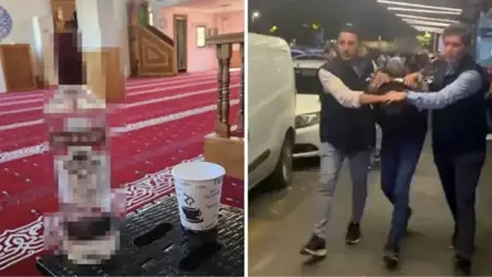 السلطات التركية تعتقل شارب الخمر داخل أحد الجوامع في إسطنبول