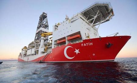 تركيا: نجاح اختبار تدفق الغاز الطبيعي بالبحر الأسود