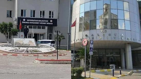 عملية على بلديتَي بالتشوفا وسيفيريحصار في إزمير وتوقيف رئيسَيهما ضمن 24 موقوفاً
