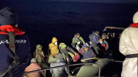 إنقاذ 34 مهاجرا غير نظامي في مرماريس