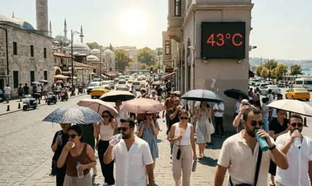 الحر يعود بقوة.. الحرارة تتجاوز 40 درجة في تركيا
