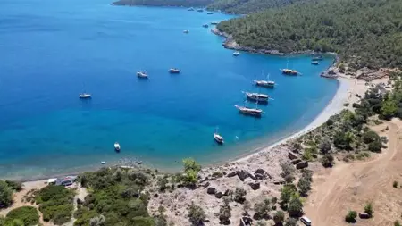 موغلا تستضيف 3.7 مليون سائح أجنبي العام الماضي موغلا تستضيف 3.7 مليون سائح أجنبي العام الماضي