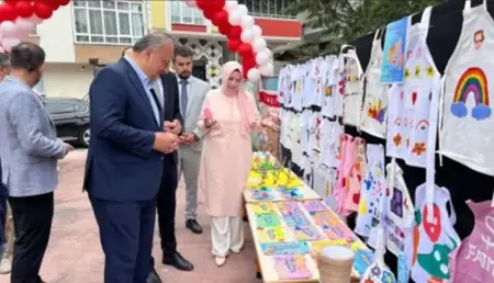 حفل تخرج مميز لأطفال روضة صاليبازاري بحضور مسؤولين محليين