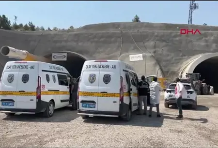 وفاة عامل إثر سقوط قطعة حديد داخل مشروع نفق في غازي عنتاب