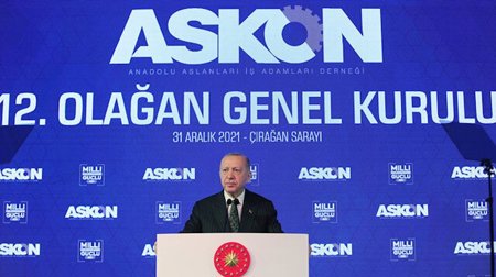 الرئيس أردوغان يؤكد على تكثيف الجهود لترسيخ النموذج الاقتصادي الجديد