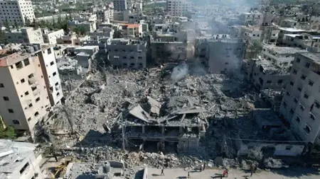 تعرف على حصيلة الدمار الذي لحق بغزة منذ 7 اكتوبر حتى الآن تعرف على حصيلة الدمار الذي لحق بغزة منذ 7 اكتوبر حتى الآن