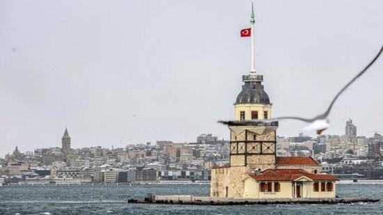 بدء أعمال ترميم برج الفتاة في إسطنبول