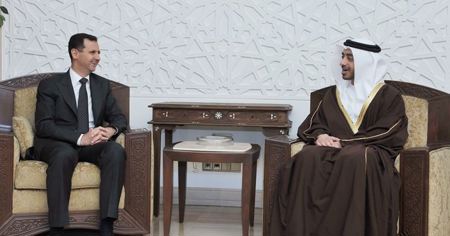 أول زيارة منذ 2011.. وزير خارجية الإمارات يصل دمشق 