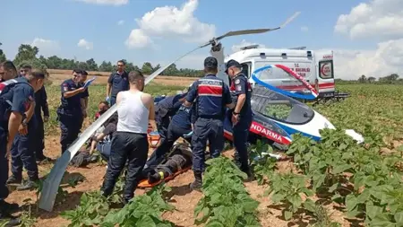 تركيا.. هبوط طائرة هليكوبتر  اضطراريا في أضنة