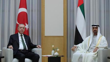 في اتصال هاتفي ..رئيس الإمارات يعزي نظيره التركي في ضحايا منجم بارتين