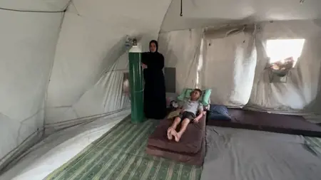 12 محطة فقط من أصل 34.. أزمة أكسجين خانقة تهدّد مرضى غزة تحت حصار الاحتلال