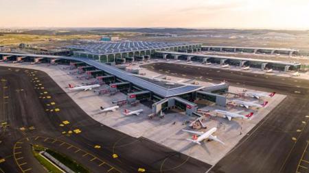كثافة هائلة في حركة النقل الجوي في مطارات إسطنبول