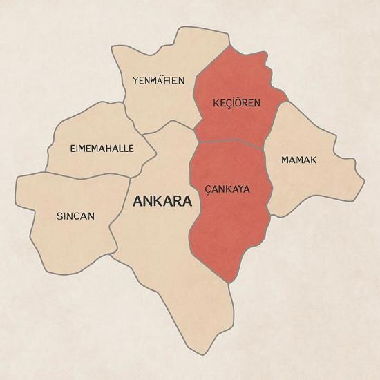 الأحياء المغلقة أمام الإقامة في أنقرة.. خريطة التحديثات الجديدة