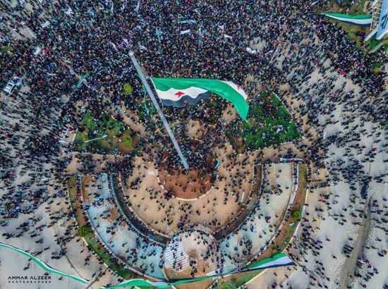أهالي الشمال السوري يحيون الذكرى الـ11 لانطلاق ثورتهم ضد الظلم
