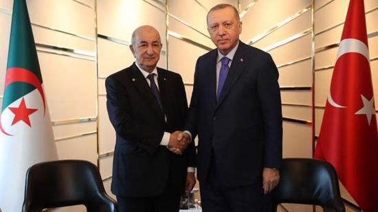 أردوغان في مؤتمر صحفي مع نظيره الجزائري لتوضيح سبل التعاون بين البلدين