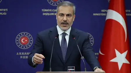 فيدان للصحافة الأجنبية: سياسات نتنياهو عبء وتهديد للأمن الدولي.. ولا مبرر لصدام مفتوح مع إسرائيل