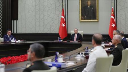 اجتماع المجلس العسكري الأعلى برئاسة أردوغان