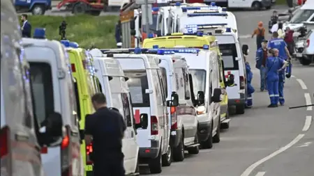 روسيا: قتلى نتيجة انفجار أنبوب ماء ساخن بأحد المراكز التجارية