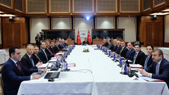 اجتماع  حاسم لمجلس التنسيق الاقتصادي التركي بحضور العديد من الوزراء