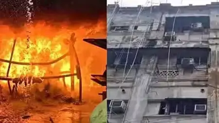 في مدينة كلكتا.. مقتل 9 أشخاص بينهم أطفال في حريق فندق بالهند