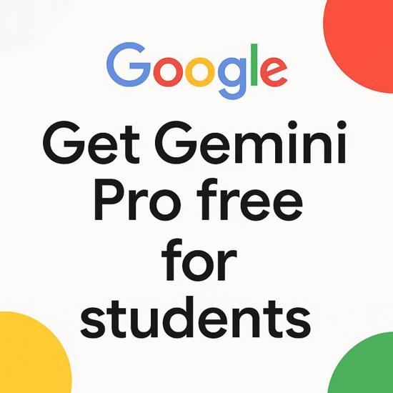 جوجل تقدم عرضًا مجانيًا لطلاب الجامعات للاستفادة من Gemini Pro جوجل تقدم عرضًا مجانيًا لطلاب الجامعات للاستفادة من Gemini Pro