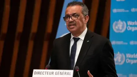 المدير العام لمنظمة الصحة العالمية يصف الوضع في غزة بـ"المأساة" المدير العام لمنظمة الصحة العالمية يصف الوضع في غزة بـ"المأساة"