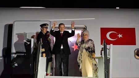 أردوغان يصل صربيا