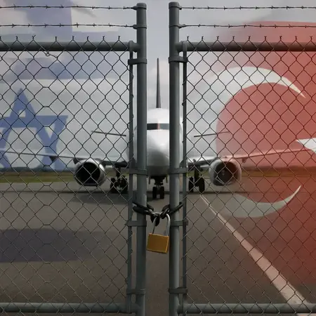 تركيا تعلن قطع كامل العلاقات التجارية والاقتصادية مع إسرائيل وإغلاق مجالها الجوي