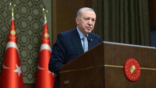 أردوغان يرسل رسالة تهنئة للبابا ليون الرابع عشر أردوغان يرسل رسالة تهنئة للبابا ليون الرابع عشر