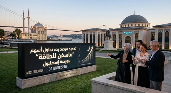 تحديد موعد بدء تداول أسهم "ماسفن للطاقة" ببورصة إسطنبول