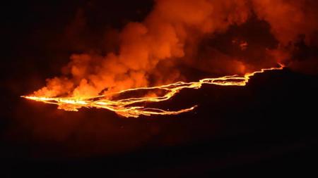 ثوران أكبر بركان نشط في العالم في ولاية هاواي الأمريكية