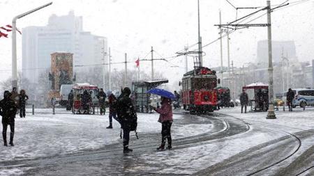 إلى متى سيستمر تساقط الثلوج في اسطنبول؟