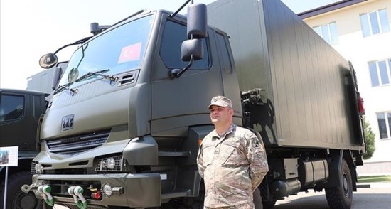 تركيا تزود وزارة الدّفاع الجورجية بمركبات ومعدات تقنية